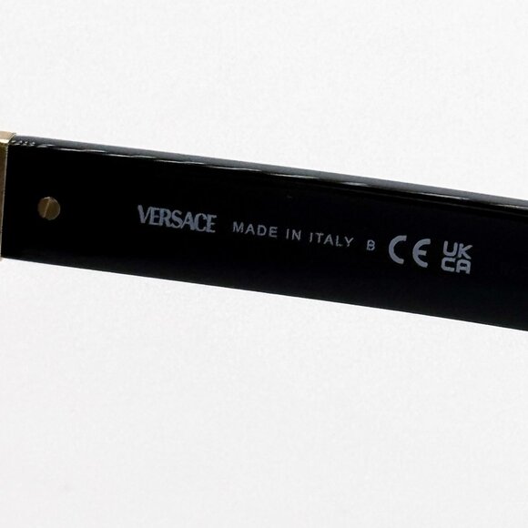 NEW VERSACE SUNGLASSES VE4498 GB1/87 BLACK/GRAY WOMEN EYEWEAR MOD 4498 GB1/87 main image 6